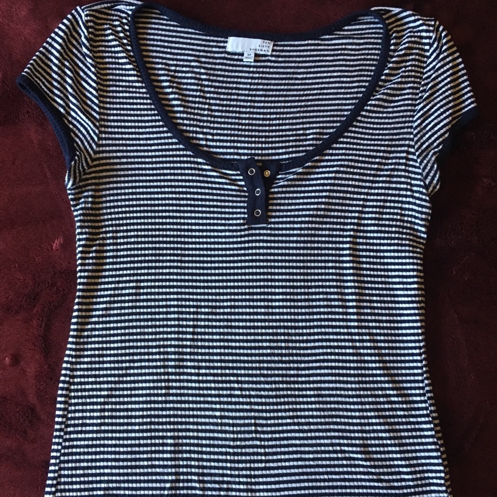 Ten sixty Sherman blue striped T-shirt